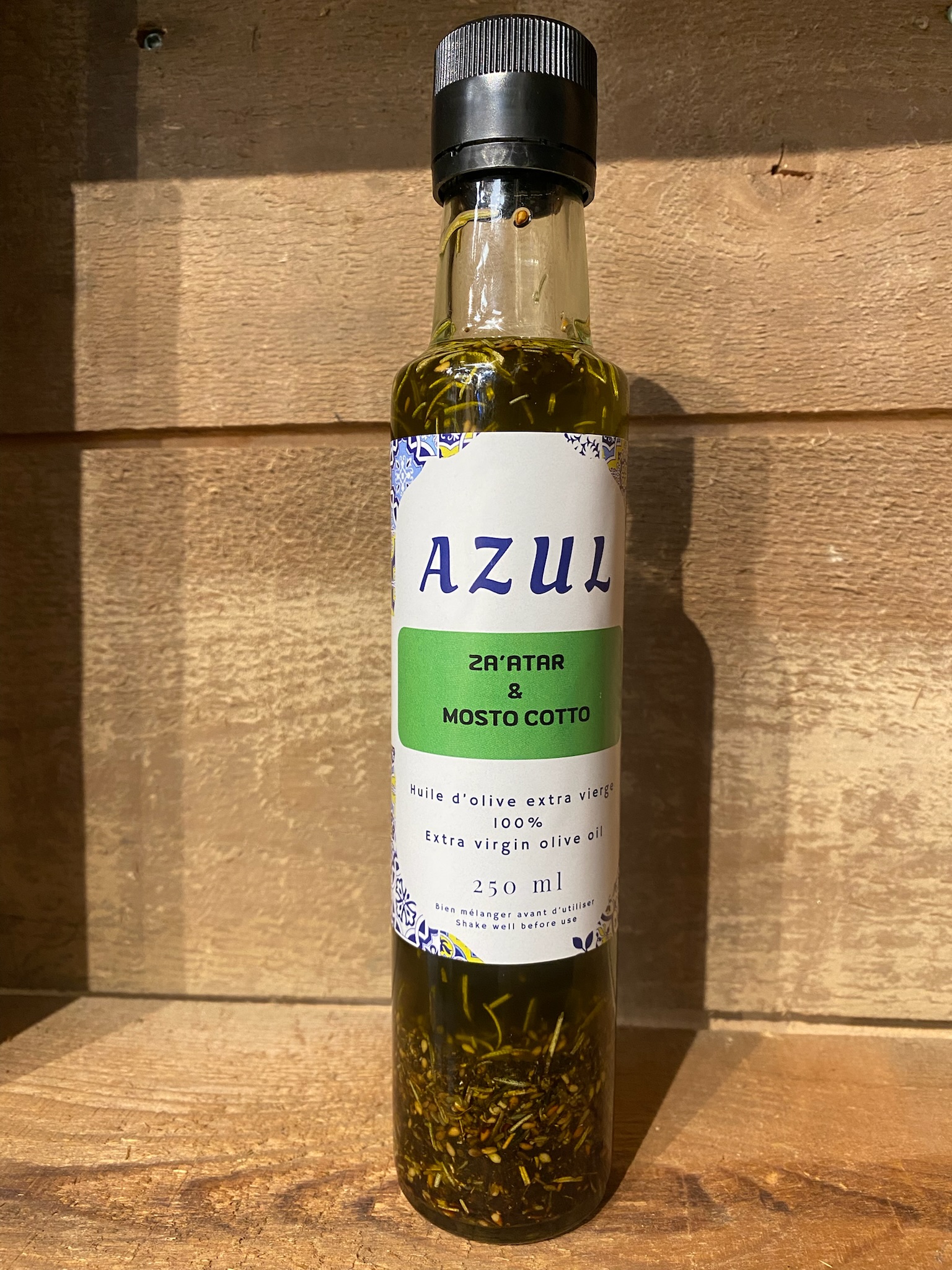 Mosto Evoo Za'atar et huile d'olive Mosto Cotto - Azul Cuisine